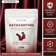 Clarity Medicine Astaxanthin 12mg Softgels